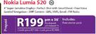 Nokia Lumia 520 3G ON Prepaid