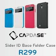 Capdase Sider ID Baco Folder Case For Samsung Galaxy S4