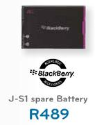 J-S1 Spare Battery For Blackberry Curve 9320