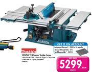 Makita 1500W 255mm Table Saw(MLT100)-Each