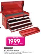 Mastercraft 6 Drawer Tool Chest-Each