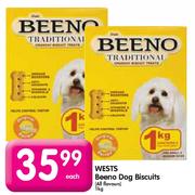 Wests Beeno Dog Biscuits-1kg Each