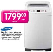Samsung Top Load Washer-8kg(WA80V3WIP/WA80G5DIP)