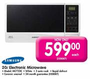 Samsung Electronic Microwave-20Ltr(ME732K)