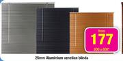 25mm Aluminium Venetian Blinds-600 X 600