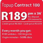 Samsung Texto Dual 3G-Topup Contract 100