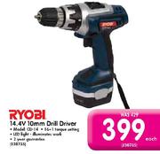 Ryobi 14.4V 10mm Drill Driver(CD-14)-Each
