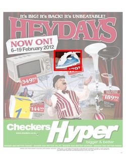 Checkers Hyper HeyDays Gauteng (6 Feb - 19 Feb), page 1