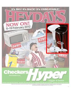 Checkers Hyper HeyDays Gauteng (6 Feb - 19 Feb), page 1
