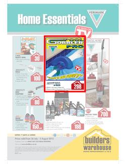Builders Warehouse : Verimark Home Essentials (26 Jul - 5 Aug), page 1