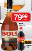 Bols Brandy-750ml + Free Coca-Cola-1Ltr