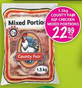 County Fair IQF Chicken Mixed Portions-1.5kg