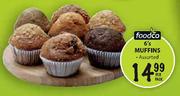 Foodco Muffins Assorted-6's  Pack