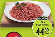 Foodco Lean Beef Mince-1kg