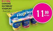 Danone Nutriday Yoghurt Assorted-8x100g