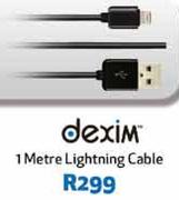 iPhone 5 Demix 1 Metre Lightning Cable