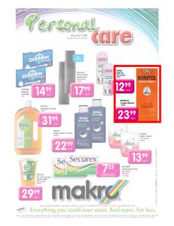 Makro : Personal Care (27 Jul - 6 Aug), page 1