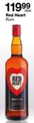 Red Heart Rum-750ml Each