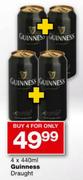 Guinness Draught-4 x 440ml