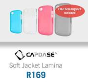 Blackberry 9520 Capdase Soft Jacket Lamina 