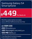 Samsung Galaxy S4 Smartphone-On RBM 200