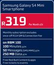 Samsung Galaxy S4 Mini Smartphone-On RBM 100