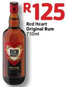 Red Heart Original Rum-750ml