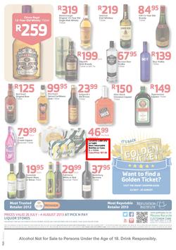 Pick N Pay Liquor : Save On Your Favourites (26 Jul - 4 Aug 2013), page 2