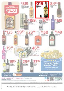Pick N Pay Liquor : Save On Your Favourites (26 Jul - 4 Aug 2013), page 2