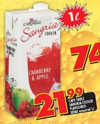 Cape Table Sangria Cooler Flavoured Wine-1Ltr