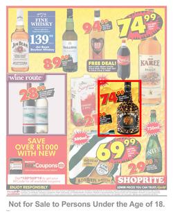 Shoprite Gauteng : Liquor Shop (22 Aug - 8 Sep 2013), page 2