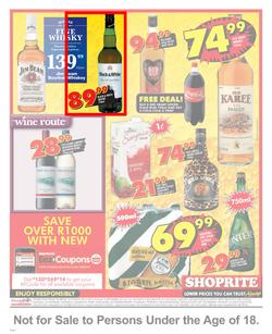 Shoprite Gauteng : Liquor Shop (22 Aug - 8 Sep 2013), page 2