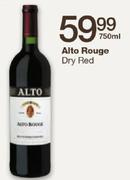 Alto Rouge Dry Red-750ml