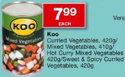 Koo Curried Vegetables-420g