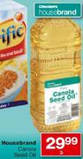Housebrand Canola Seed Oil-2Ltr
