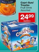 Capri-Sun/Tropika Fruit Drink Assorted-8x200ml