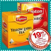  Lipton Yellow Label/Rooibos Tagless Teabags-100 Per Pack