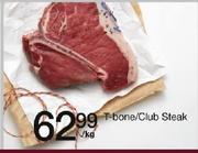 T-Bone/Club Steak-Per Kg