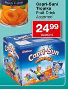 Capri-Sun/Tropika Fruit Drink Assorted-8 x 200ml