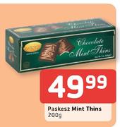 Paskesz Mint Thins-200g