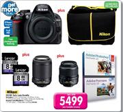 Nikon D3100 Twin Lens Bundle-Per Bundle