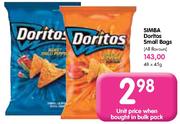 Simba Doritos Small Bags(All Flavours)-45gm Each