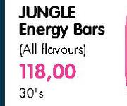 Jungle Energy Bars(All Flavours)-30's pack