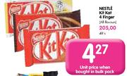 Nestle Kit Kat 4 Finger(All Flavour)-Each