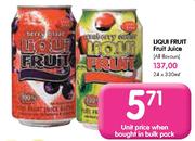 Liqui Fruit Fruit Juice(All Flavours)-330ml Each