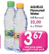 Aquelle Flavloured Water(All Flavours)-500ml