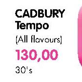 Cadbury Tempo(All Flavours)-30's pack