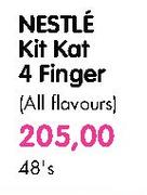 Nestle Kit Kat 4 Finger(All Flavour)-48's pack