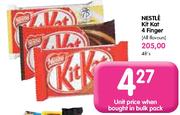 Nestle Kit Kat 4 Finger(All Flavours)