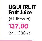 Liqui Fruit Fruit Juice(All Flavours)-24x330ml 
